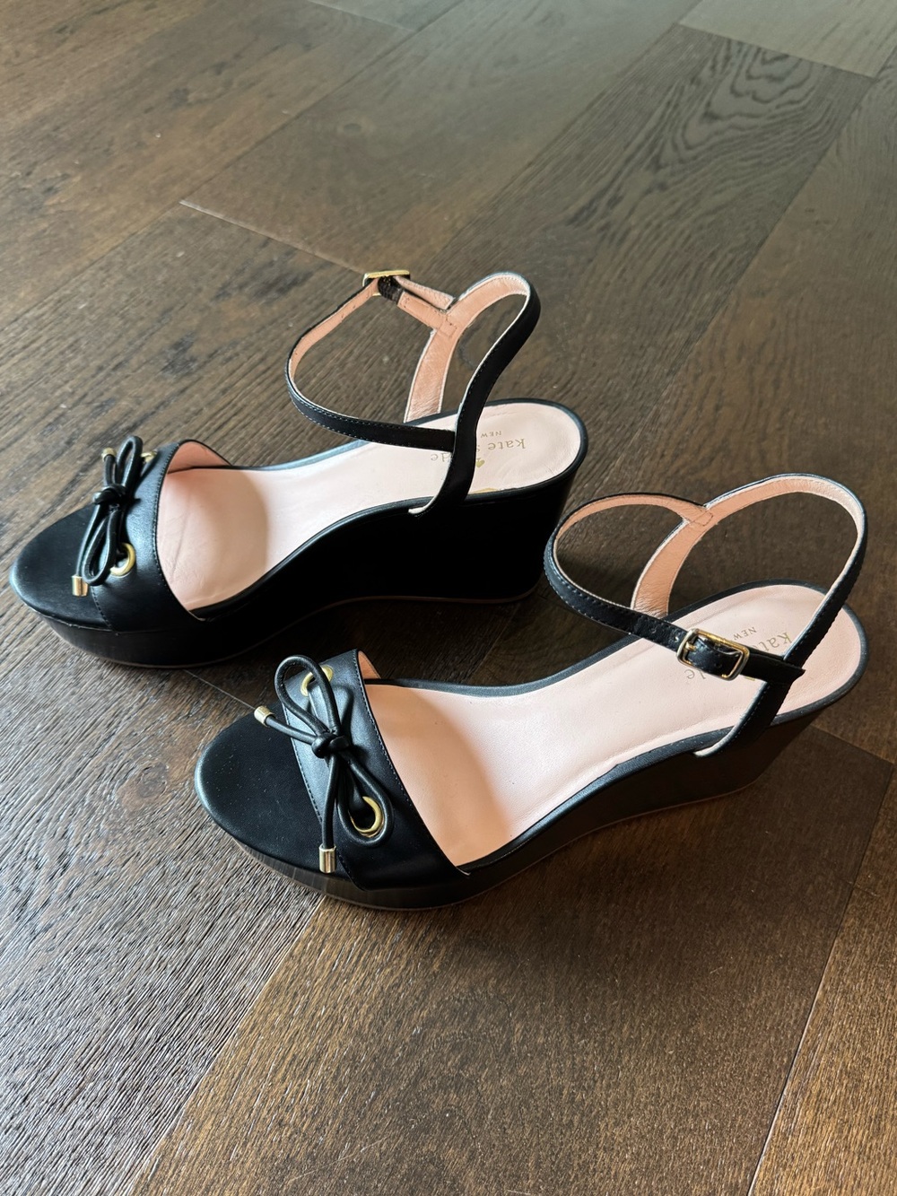 Kate Spade Bow Wedges